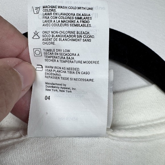 Vintage Garfield Cat Sleepshirt Nightgown One Size White Retro Nap 100% Cotton - Picture 9 of 11